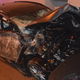 Remains of the accident.